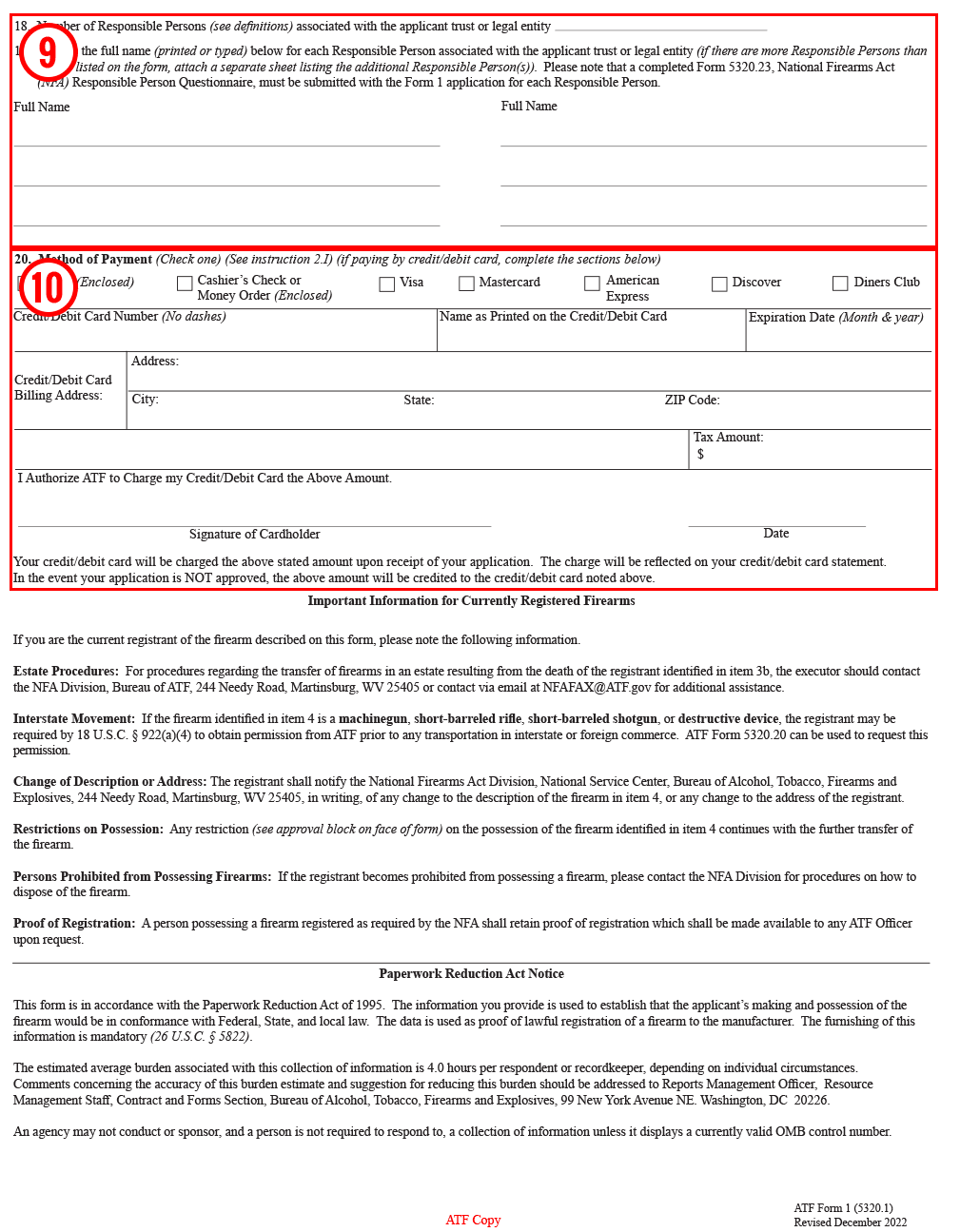 How To Fill Out ATF Form 1 Using A Gun Trust