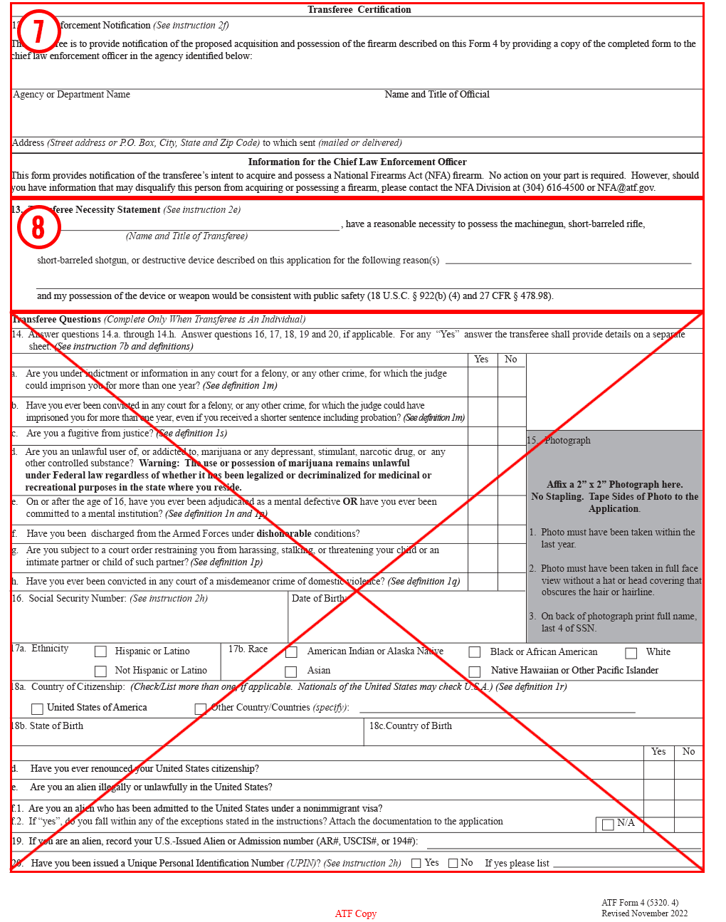 How To Fill Out ATF Form 4 Using A Gun Trust